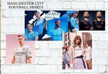 Manchester City football shirts 2020-21